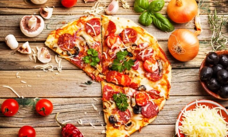 بيتزا لانقاص الوزن مع دقيق الصويا