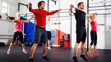 افضل تمرين لحرق الدهون: Jumping Jacks