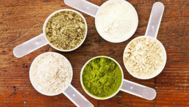 افضل مكملات البروتين لتضخيم العضلات