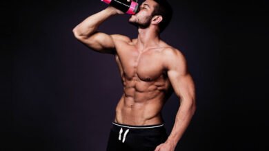 شرب البروتين بعد التمرين