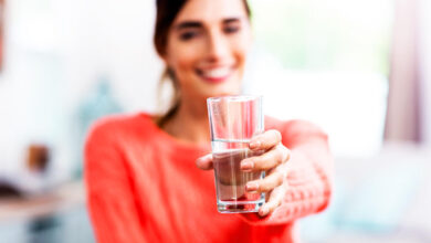 شرب الماء لانقاص الوزن