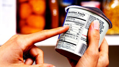 كيفية قراءة ملصقات الطعام