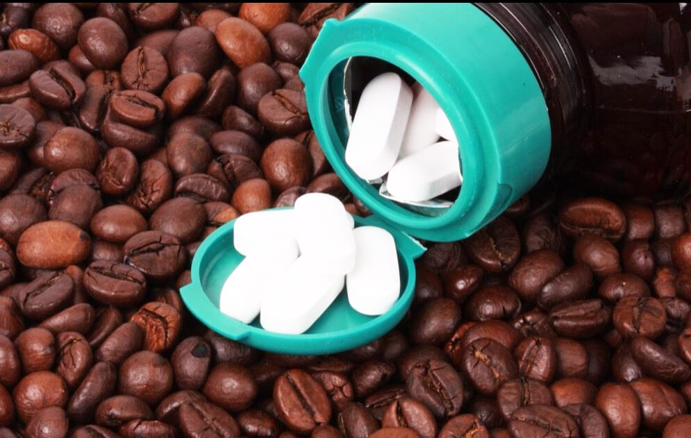 مكملات زيادة التمثيل الغذائي - مادة الكافيين caffeine