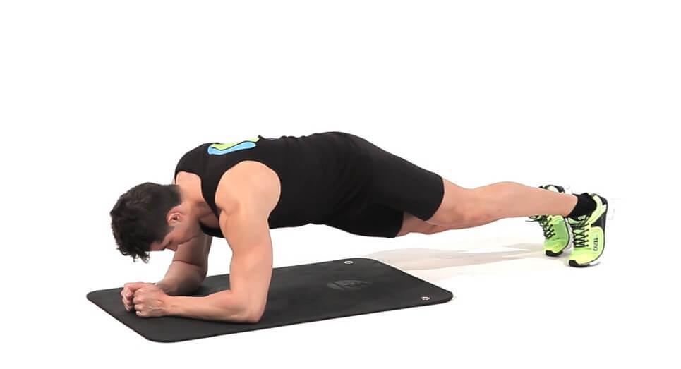 ابراز عضلات البطن - تمرين البلانك Plank