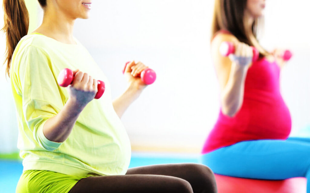 ستة أنواع من افضل التمارين الرياضية للمرأة الحامل