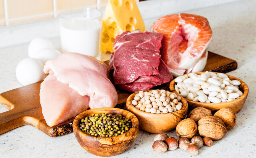 العناصر الغذائية الاساسية - البروتين