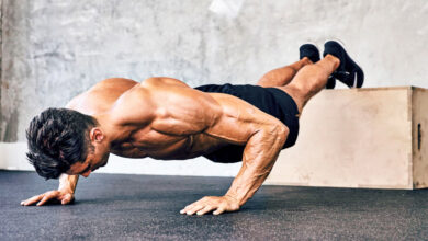 ممارسة تمرين الضغط يوميا