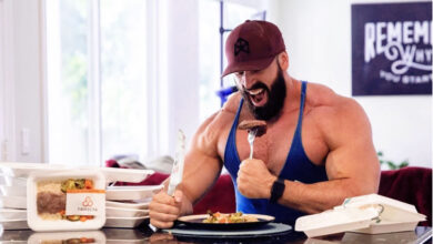 نظام غذائي لتضخيم العضلات