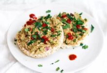 كريب سلطة التونة والأفوكادو