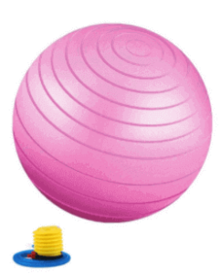 Anti-Burst Yoga Ball With Hand Pump 75cm - Blach Friday 2020 Egypt