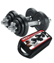 Black Friday 2020 EgyptDumbbells 20 Kg With Carrying Case -