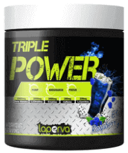أقوى عروض و تخفيضات سنة 2020 - Triple Power Pre-Workout Blue Raspberry Food Supplement