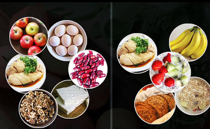 العناصر الغذائية التي يجب تناولها في برنامج التضخيم في رمضان haronefit