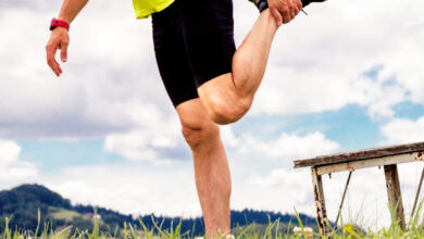 تمارين الإطالة للأرجل الأمامية | الفخذ الرباعية Quadricep هارون فيت