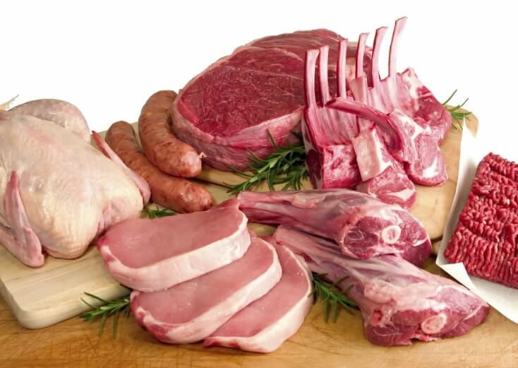 القيمة الغذائية في اللحم haronefit
