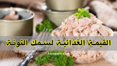 القيمة الغذائية للتونة | السعرات الحرارية، الفوائد، الأنواع والأضرار الجانبية haronefit هارون فيت