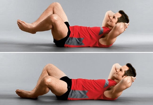 Knee Crunches