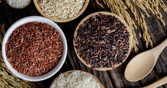 القيمة الغذائية للأرز البني: الأصناف