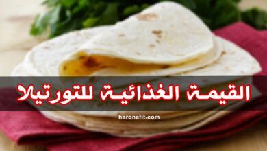 القيمة الغذائية للتورتيلا | الأنواع، عدد السعرات الحرارية، وكيفية التحضير haronefit