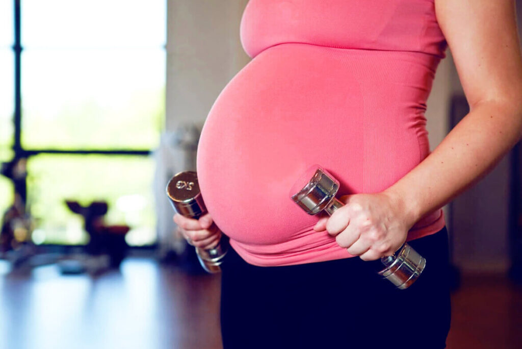 جدول التمارين للمرأة الحامل لمدة أسبوع