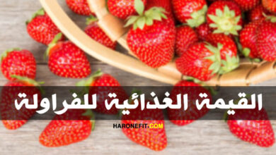 القيمة الغذائية للفراولة | السعرات الحرارية، الفوائد، الأنواع والأضرار الجانبية haronefit