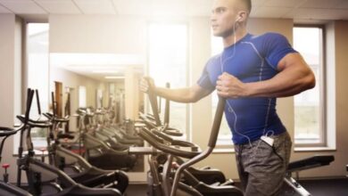 برنامج تمرين على الجهاز البيضاوي للمبتدئين (تمرين كارديو لمدة 20 دقيقة) haronefit