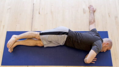 6 تمارين الإطالة للصدر | تمديد وتقوية عضلات الصدر من المنزل