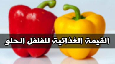القيمة الغذائية للفلفل الأحمر، الأنواع و الفوائد الصحية haronefit
