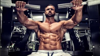 أفضل 10 تمارين الصدر بالصور