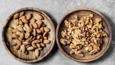 الفرق بين الجوز و اللوز وأيهما أفضل؟