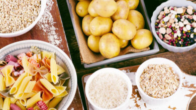 مصادر الكربوهيدرات التي يحتاجها جسمك